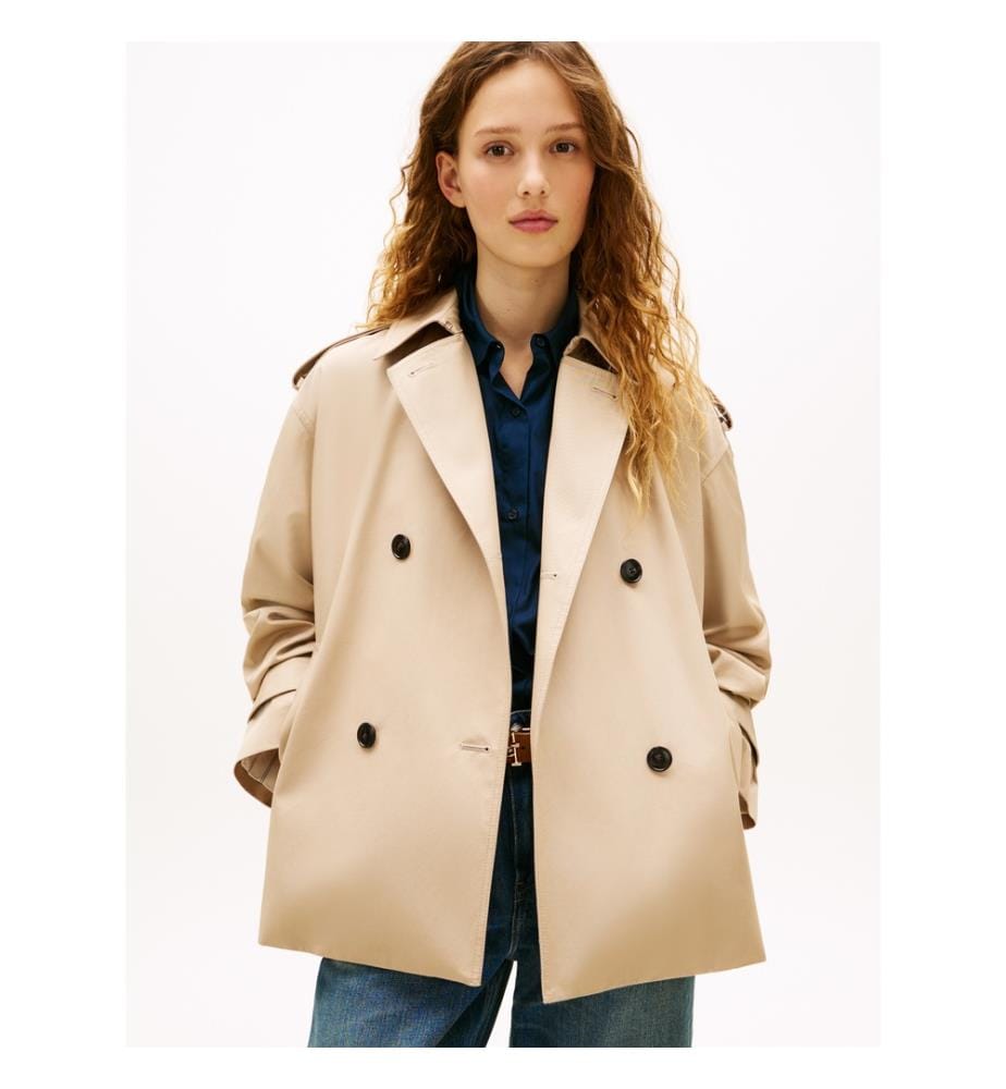 Trench Court Déperlant - Beige