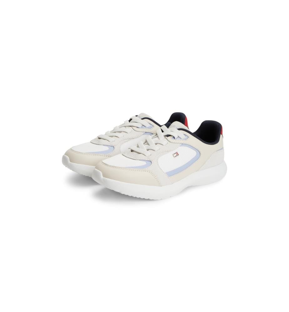 Baskets Light Runner - Beige Clair et Blanc