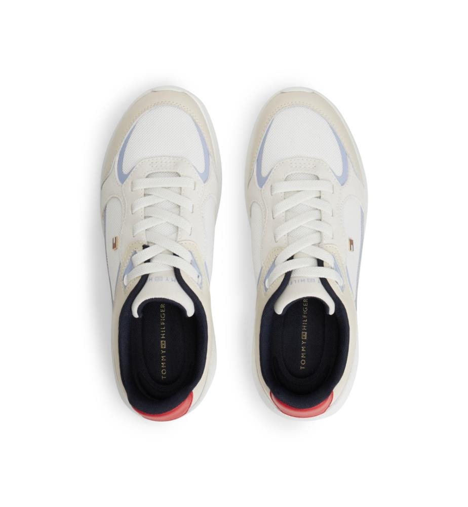 Baskets Light Runner - Beige Clair et Blanc