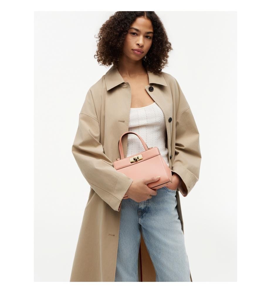 Kleine Schulranzen-Tasche „Modern“ – Rosa