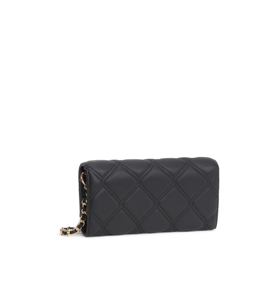 Geldbörse mit Kette – Schwarz und Creme