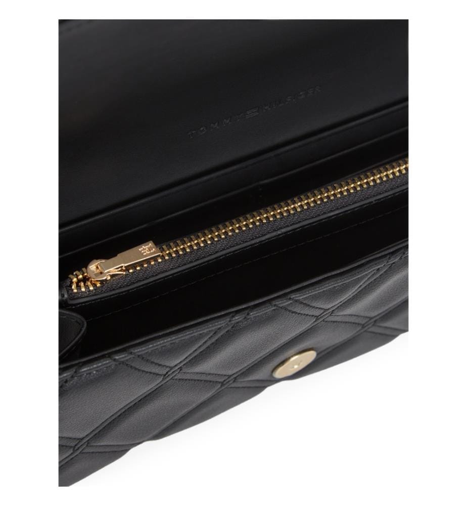 Geldbörse mit Kette – Schwarz und Creme