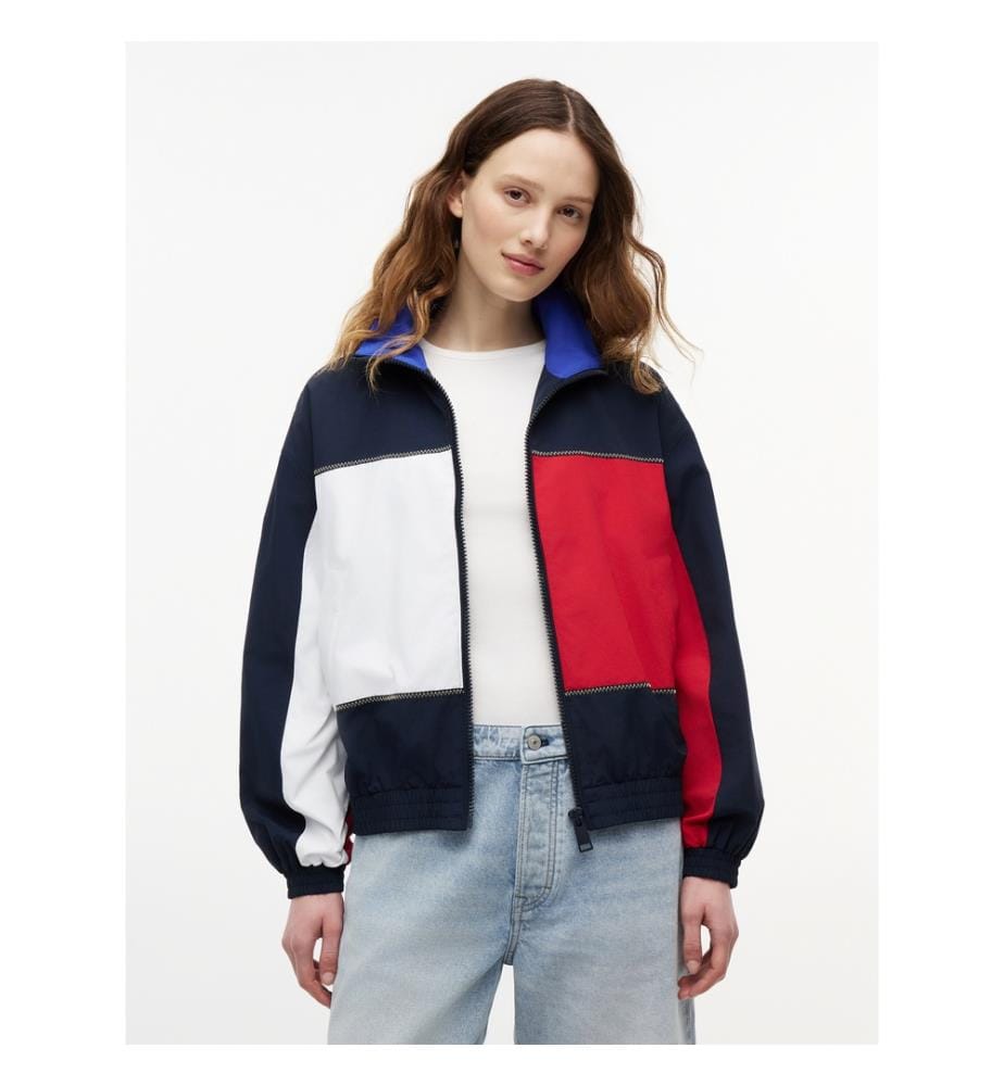 Windbreaker Flag Colorblock - Navy