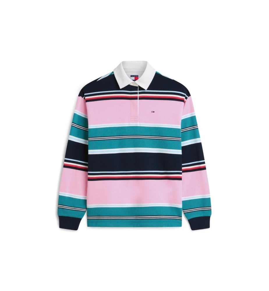 Sweatshirt RLX Multi Stripe Rugby Ext - 0D2