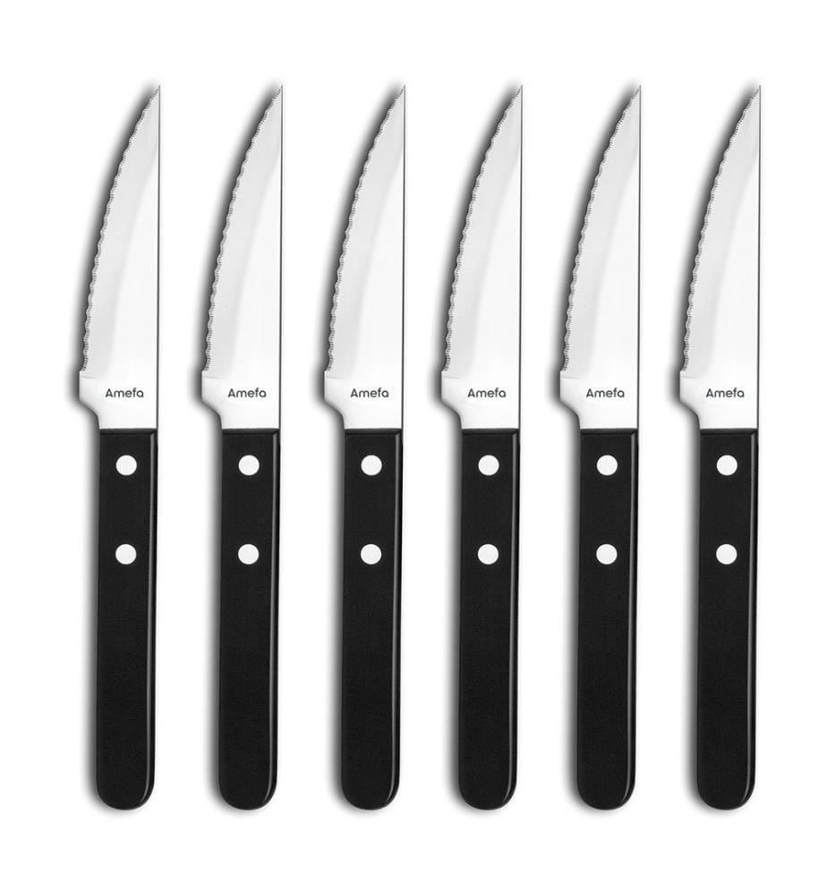 6-teiliges Steakmesserset Jumbo Pizza - Silber