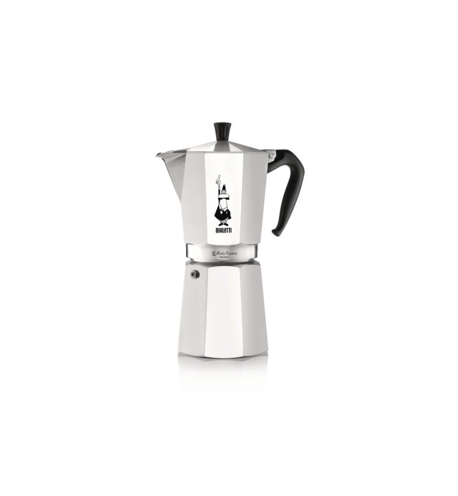 Espressokocher Moka Express 12 Tassen, Silber