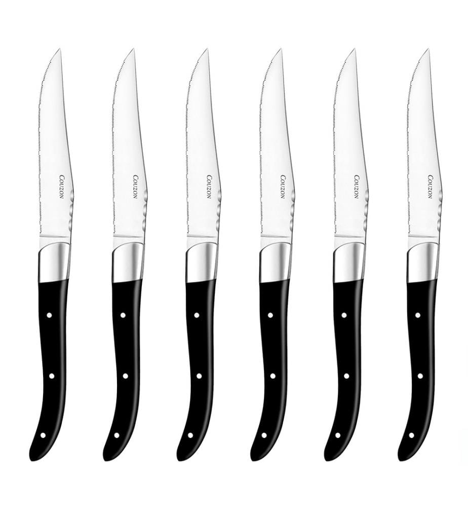 6er-Set Messer Griff Abs aus Edelstahl