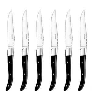 6er-Set Messer Griff Abs aus Edelstahl