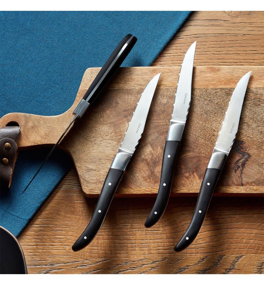 6er-Set Messer Griff Abs aus Edelstahl