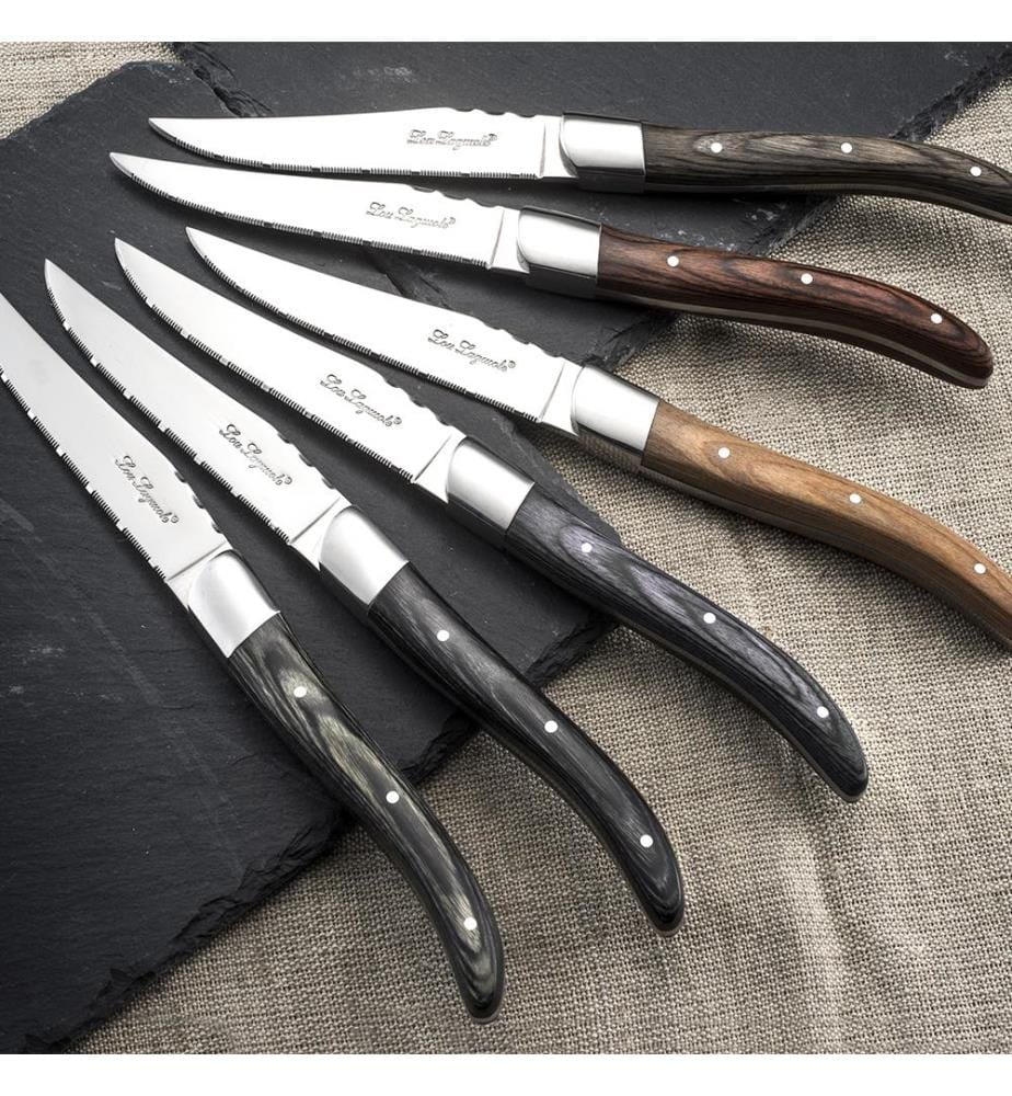 Louis - Set mit 6 Steakmessern Buche