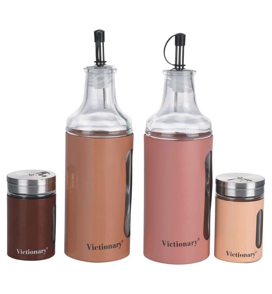 4er-Set Haushalt Victionary - Schokolade + Halter