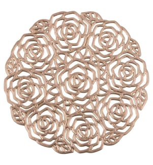 6er-Set Untersetzer - Rose / Gold