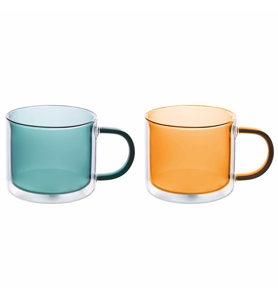 Set aus 2 doppelwandigen Bechern Venedig Lido - 280 ml