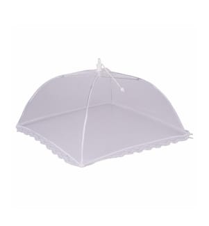 Quadratische weisse Abdeckhaube 48 cm