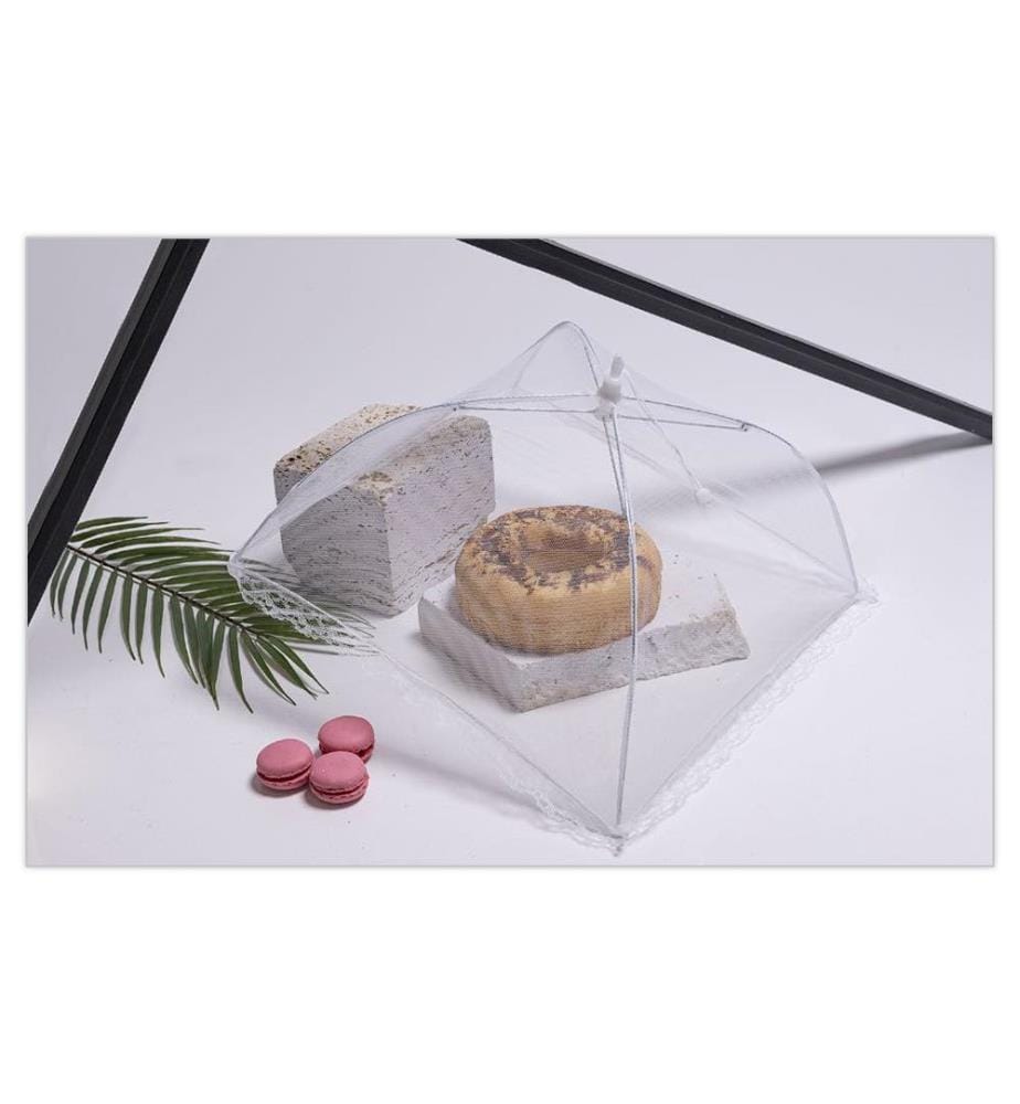 Quadratische weisse Abdeckhaube 48 cm