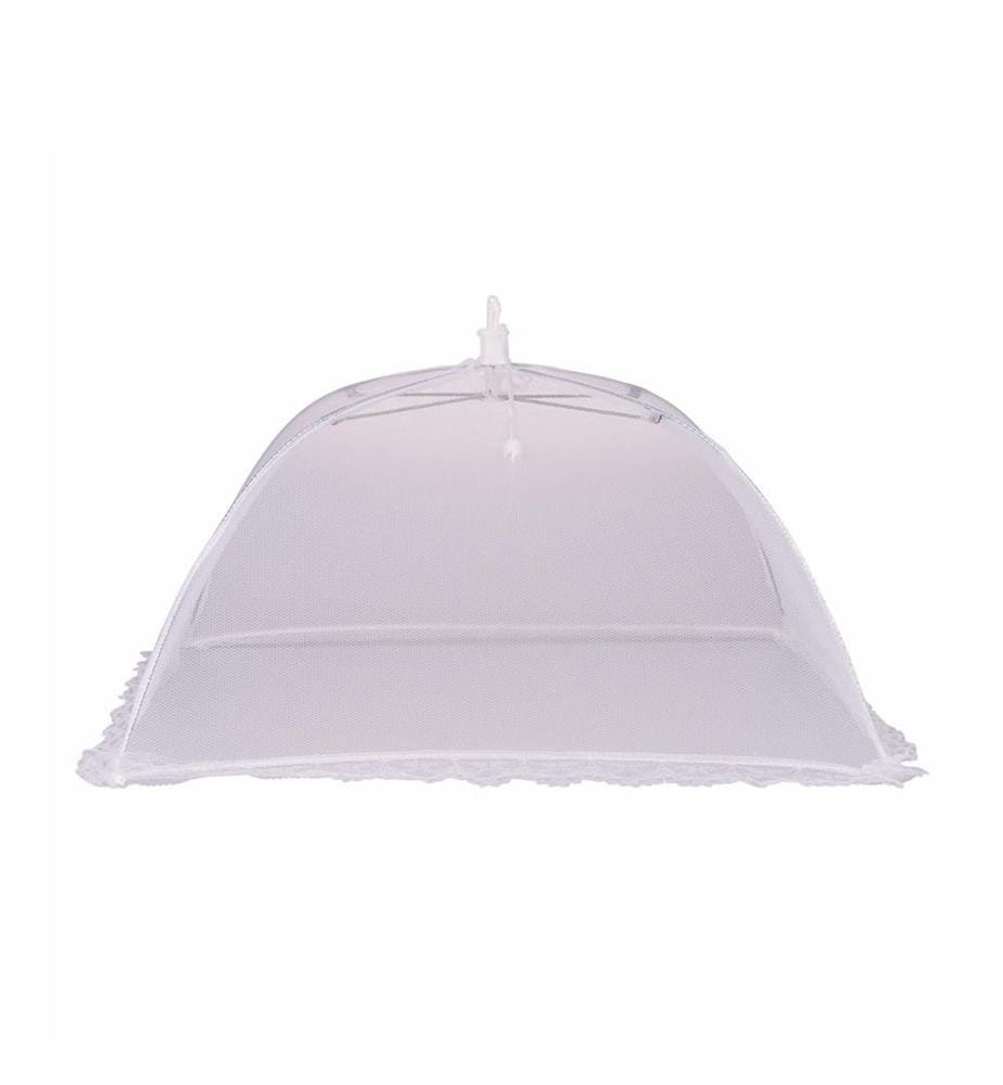 Quadratische weisse Abdeckhaube 48 cm