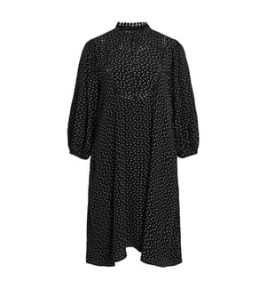 Kurzes Kleid - Schwarz
