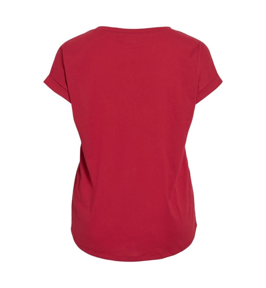 T-Shirt - Dunkelrot