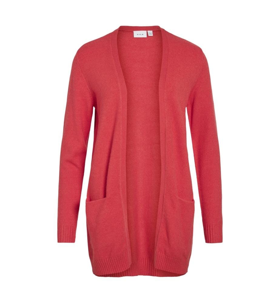 Strickjacke - Kirschblüte Light Melange