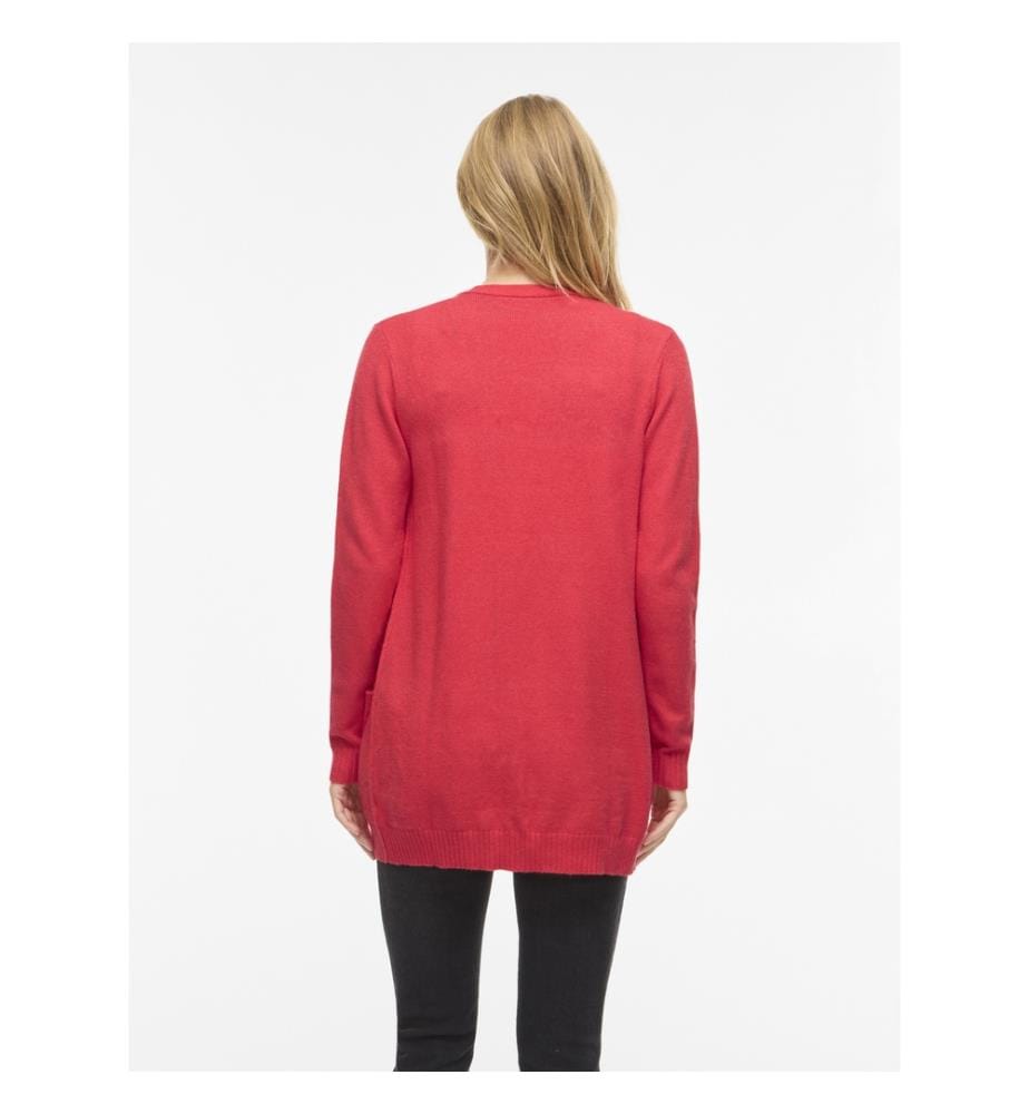 Strickjacke - Kirschblüte Light Melange