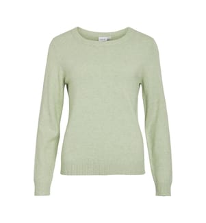 Pullover - Smoke Green Light Melange