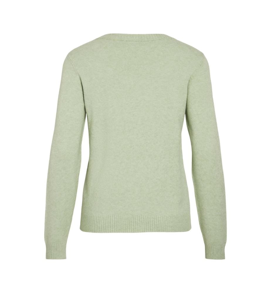 Pullover - Smoke Green Light Melange