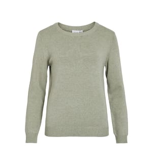 Pullover - Oil Green Melange