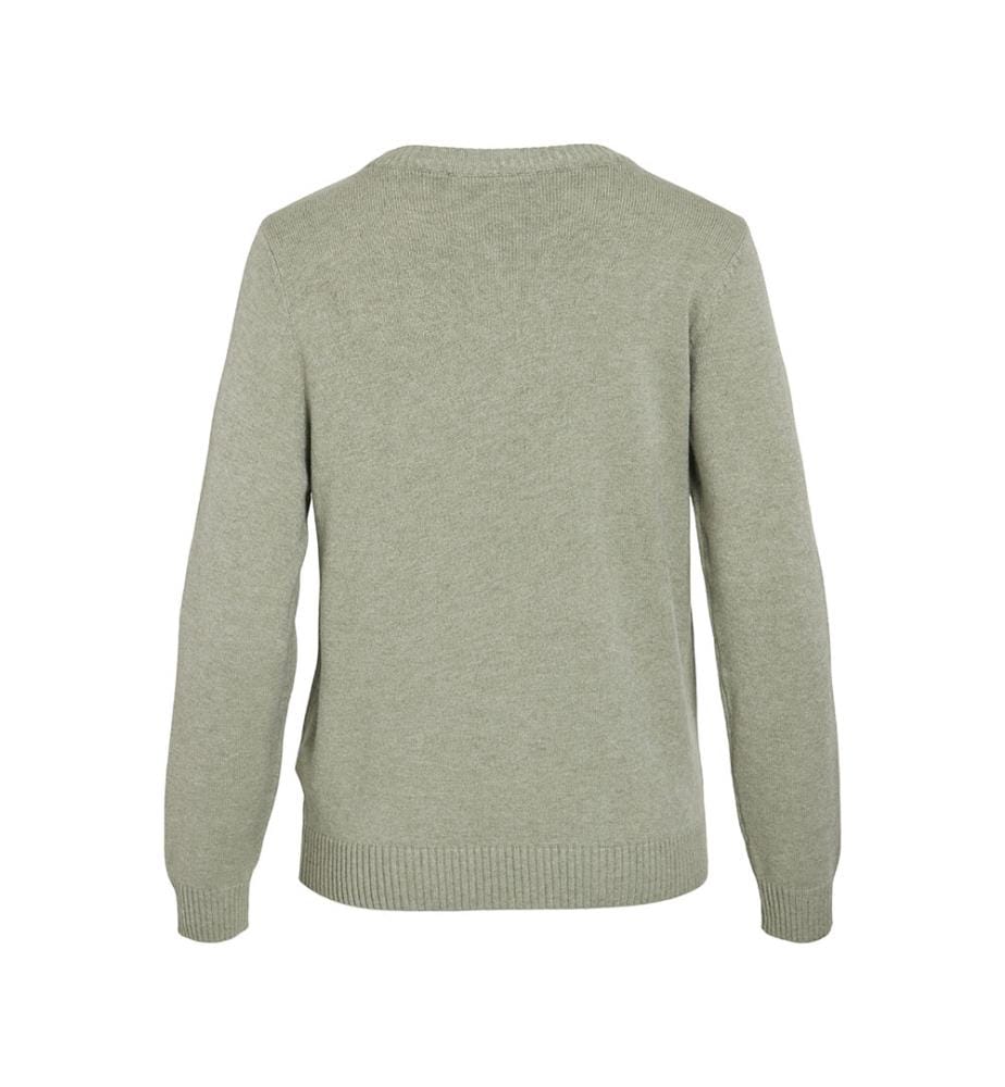 Pullover - Oil Green Melange