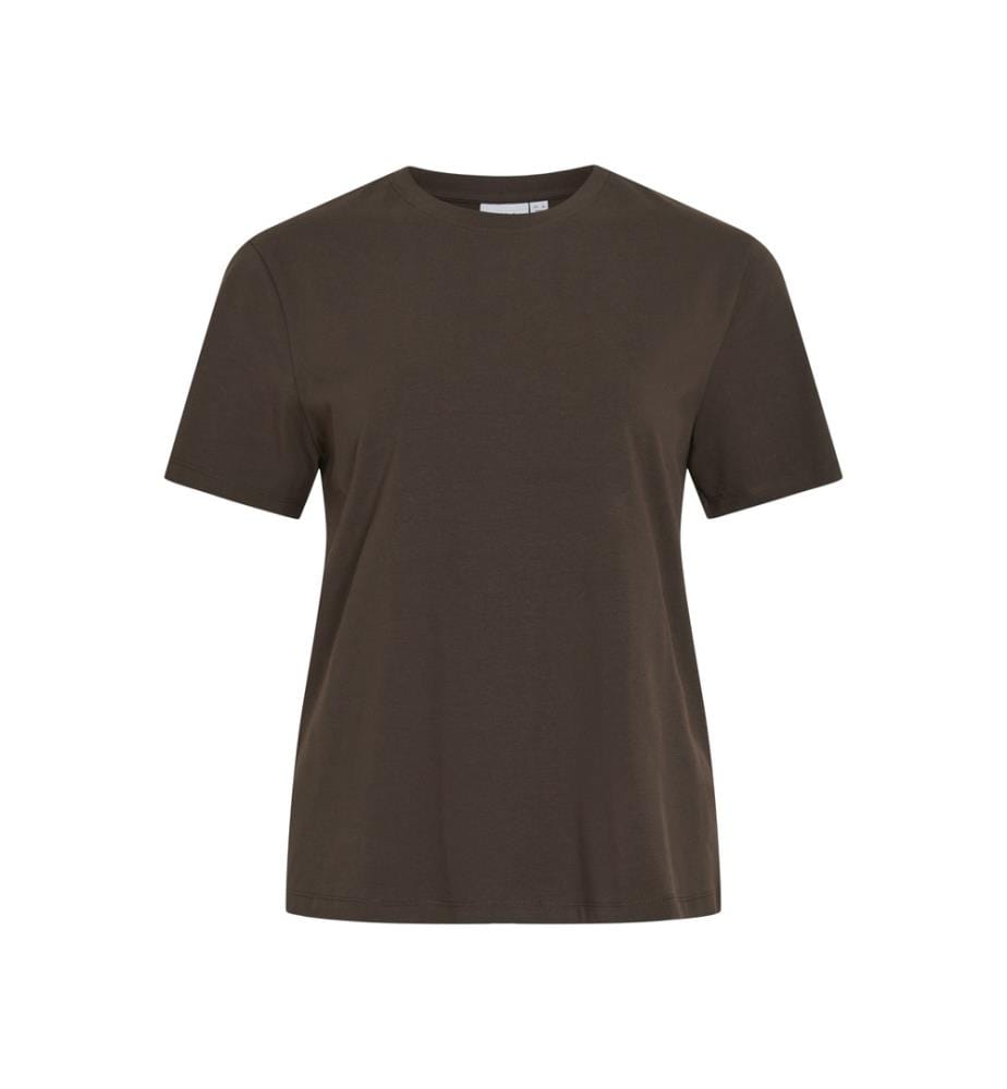 Vinora Kurzarm T-Shirt - Braun