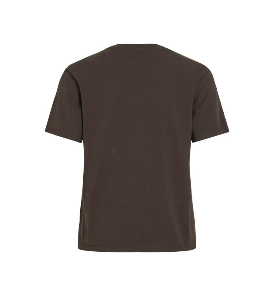 Vinora Kurzarm T-Shirt - Braun