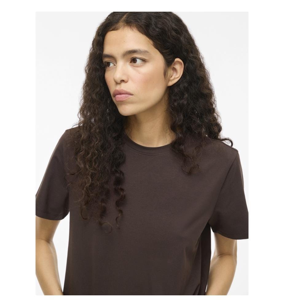 Vinora Kurzarm T-Shirt - Braun