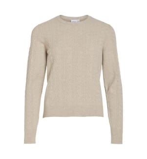 Strickpullover – Natur meliert