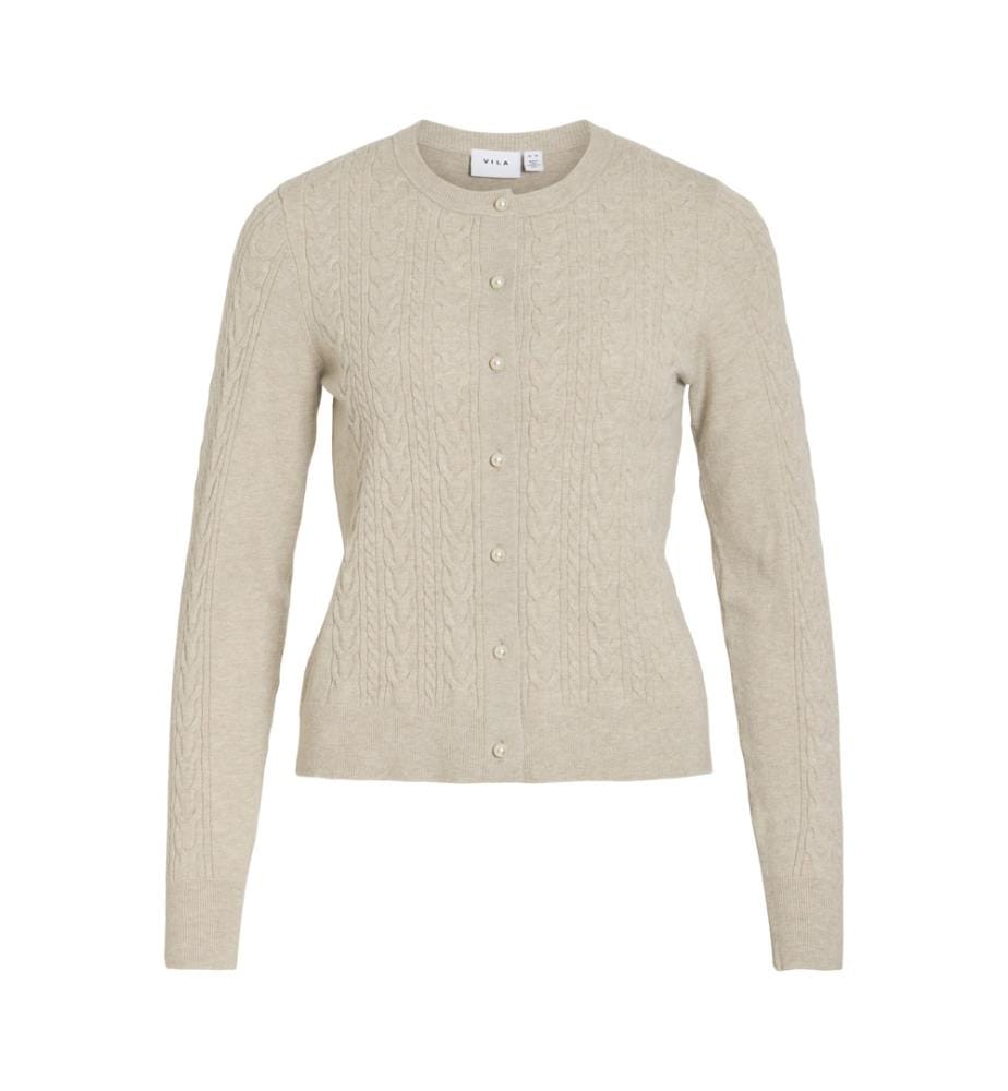 Strickjacke – Natur meliert
