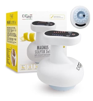 Magnus Sculptor 3In1, Anti-Cellulite-Massagegerät Mit Vakuum, Thermotherapie Und Magnettherapie