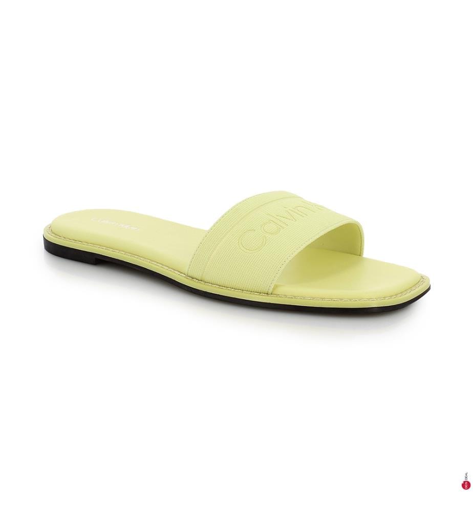 Ciabatte Flat Slide He - Giallo
