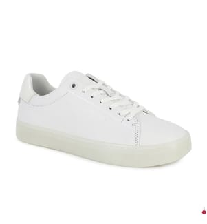 Sneakers Cupsole - Weiss und Beige