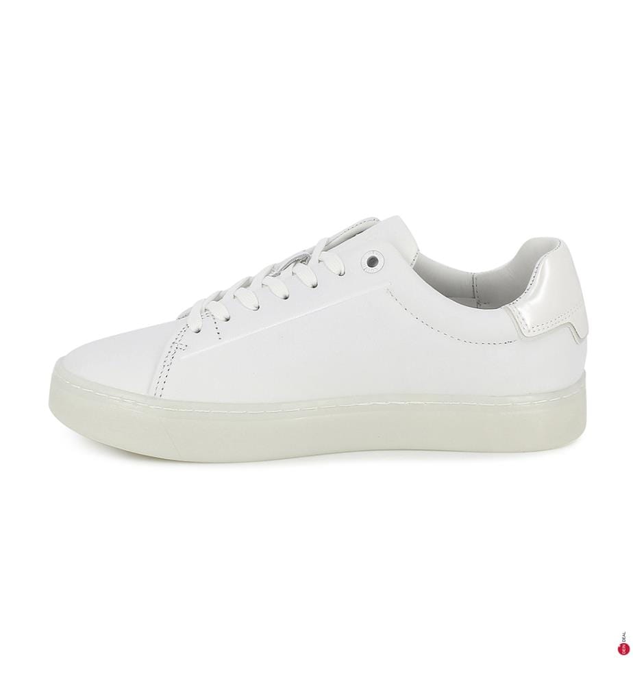 Sneakers Cupsole - Weiss und Beige
