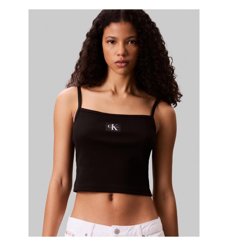 Crop-Top - Schwarz