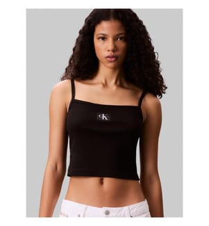 Crop-Top - Schwarz