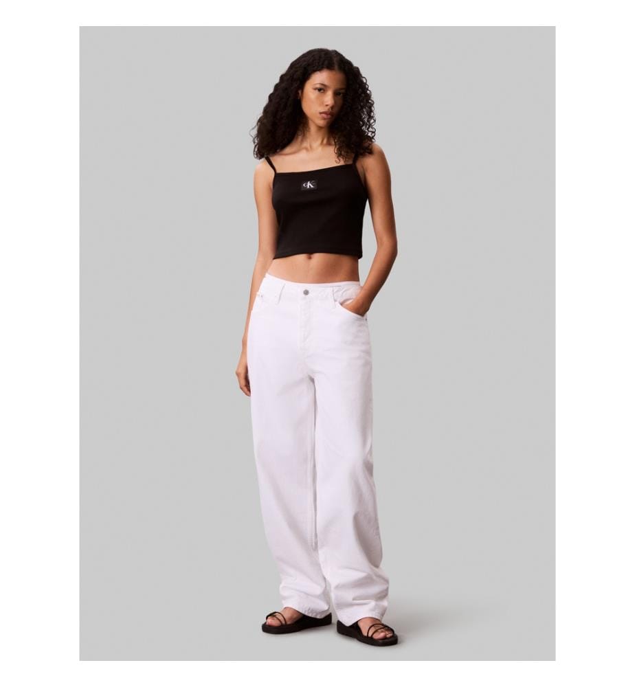 Crop-Top - Schwarz