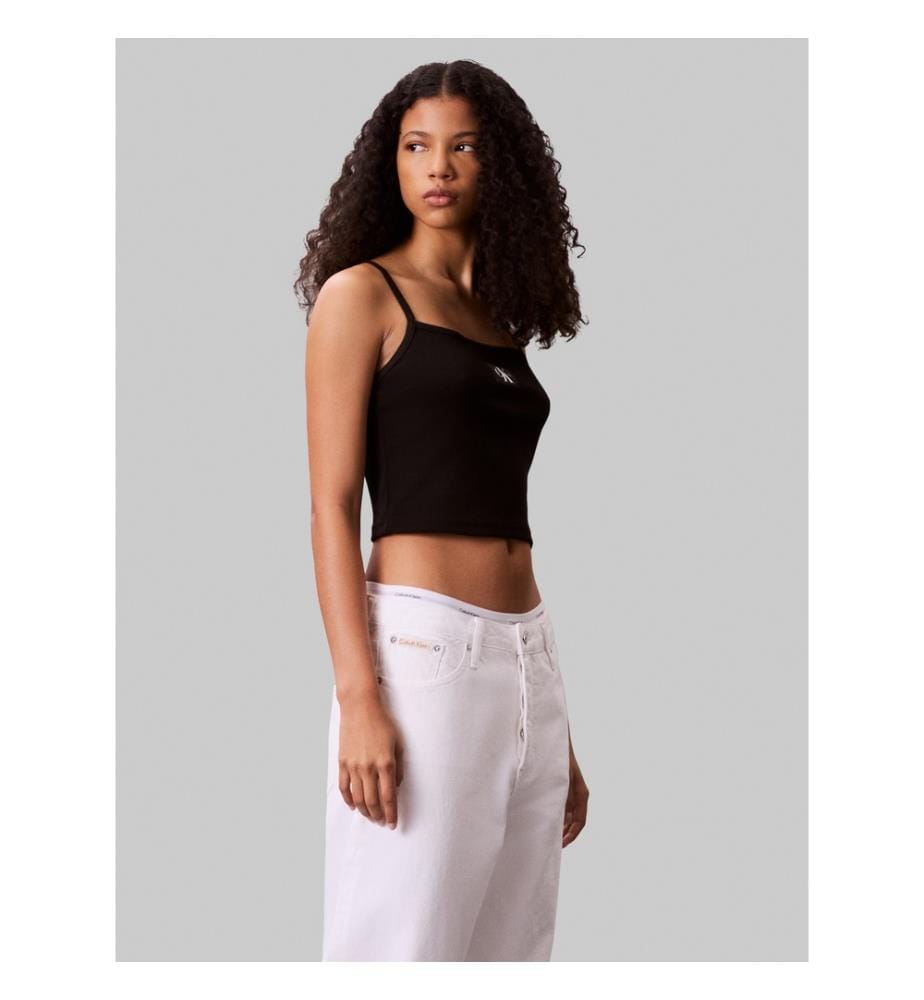 Crop-Top - Schwarz