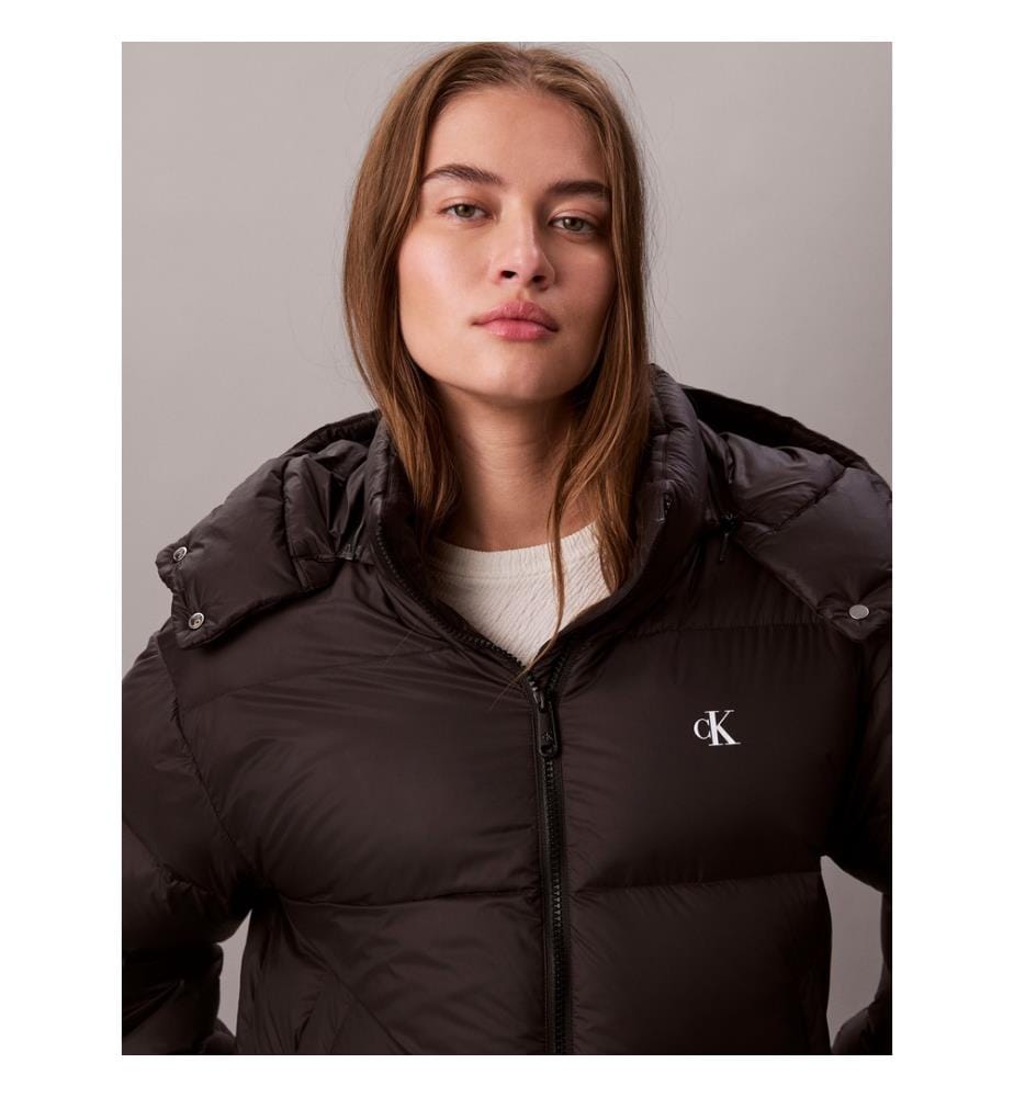 Essential Midweight Steppjacke - Schwarz