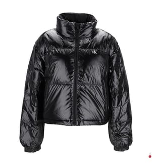 Wendesteppjacke - Schwarz und Braun