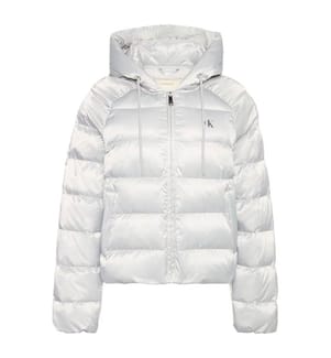 Steppjacke - Weiss
