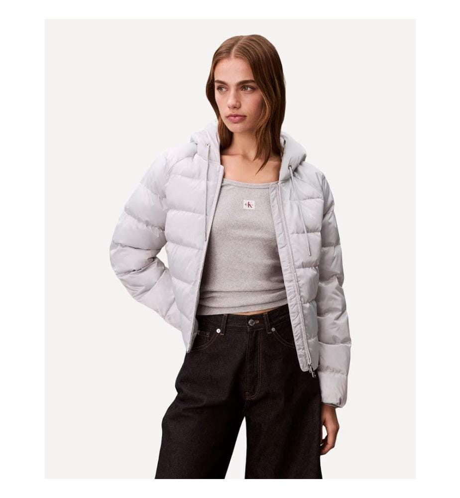 Steppjacke - Weiss