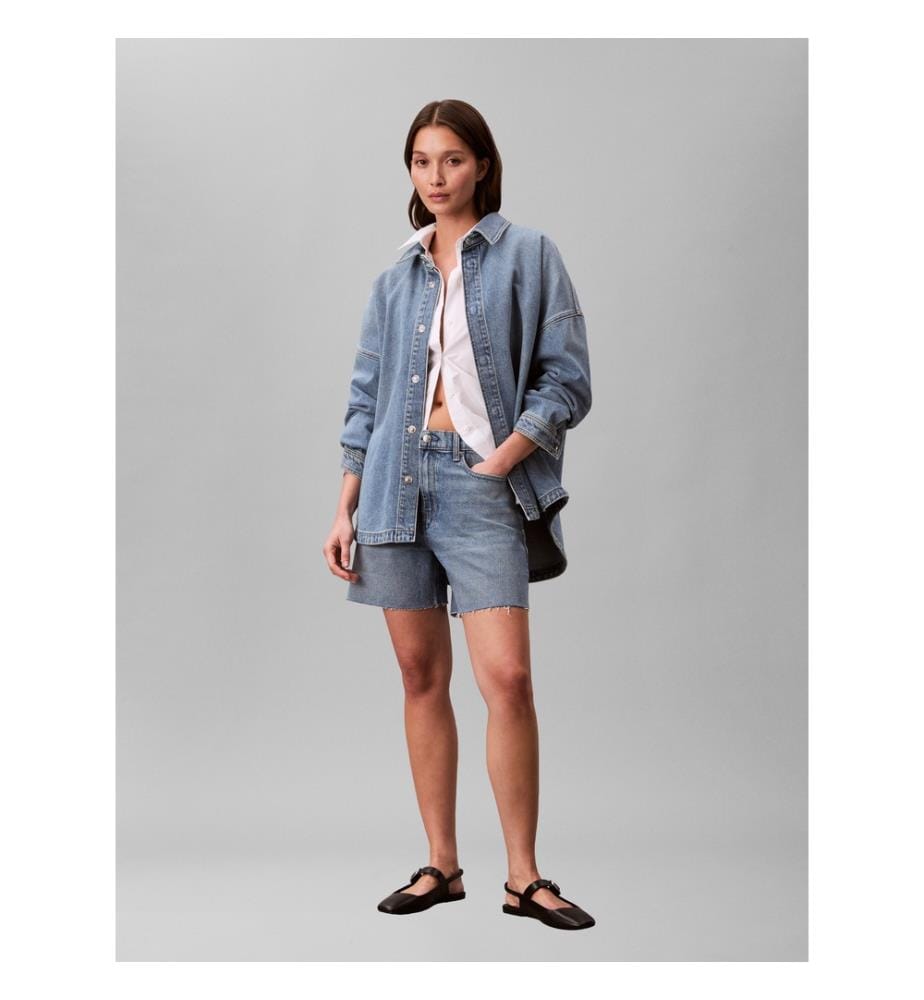 Jeanshemd Denim Boyfriend Shirt Overnight - Nachtblau