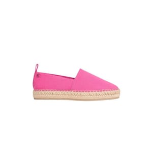 Espadrilles Canvas Logo - pink yarrow