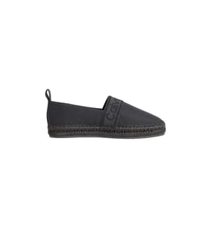 Espadrilles Canvas Logo - triple black
