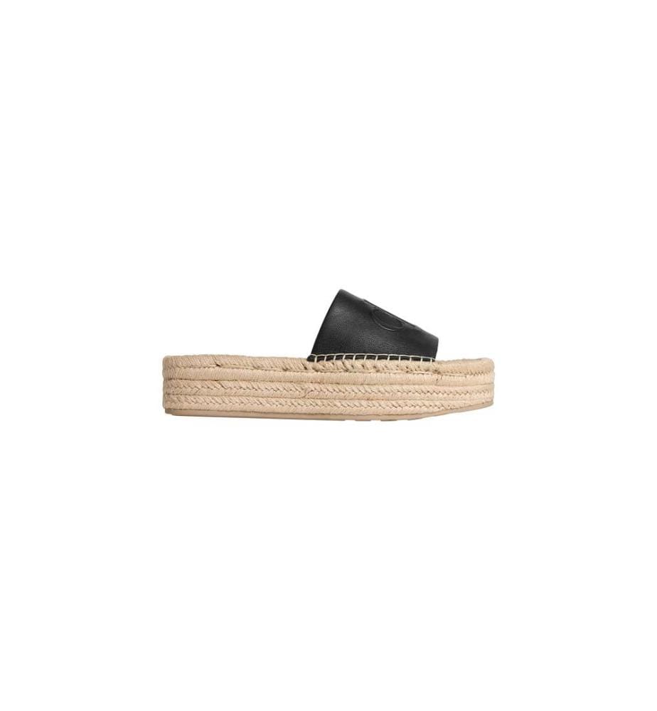 Sandalen Espadrilles Platform - ck black