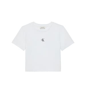 T-Shirt Crop - Weiss